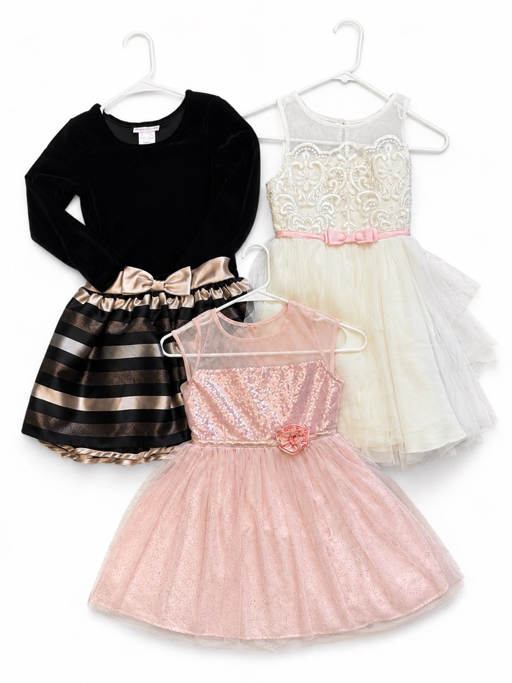 Girls Special Occasion Dress Bundle Size 7 (includes three dresses)